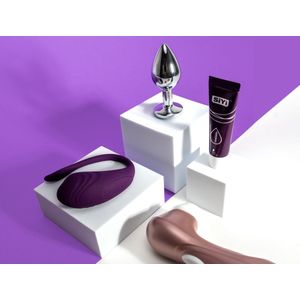 Secret Dragon Steamy Pleasure Box - Vibrerend ei met APP, Buttplug, Glijmiddel - Clitoris Stimulator - Erotische geschenksets - Sex toys voor haar