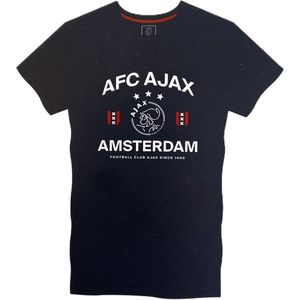 Ajax - T-shirt - Donkerblauw - Maat 116-122