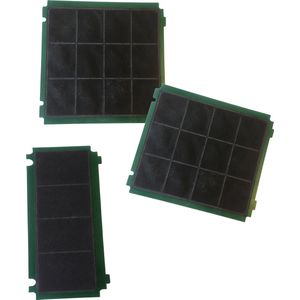 Pelgrim - HF2002 - Koolstoffilterset - 3 Stuks