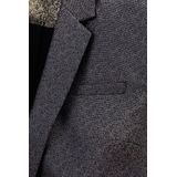 Sissy-Boy - Cropped Blazer - Gouden Metallic - 86% Polyester, 9% Viscose, 5% Metallic Garen