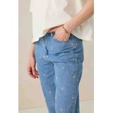 Sissy-Boy - Belem - Girlfriend Jeans - Blauw - High Waist - Tapered Fit