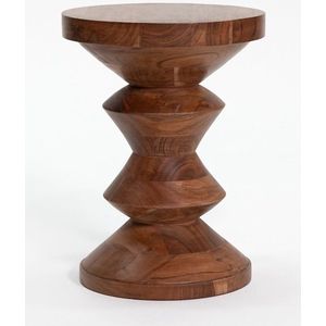 Sissy-Boy Houten Bijzettafel - Chess - Donker