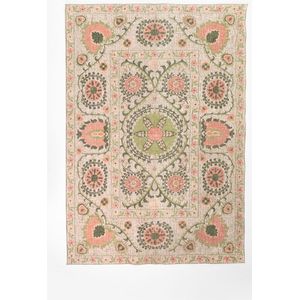 Sissy-Boy - Vloerkleed - Multicolour - Katoen - Bloemenpatroon