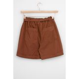 Sissy-Boy - High Waist Poplin Shorts - Bruin