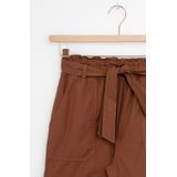 Sissy-Boy - High Waist Poplin Shorts - Bruin