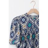 Sissy-Boy - A-lijn Blouse - Blauw - Met Print