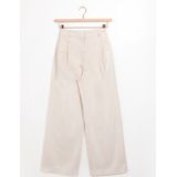 Sissy-Boy - Off-white wide leg linnen pantalon