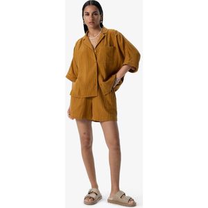 Sissy-Boy - Mousseline Shorts - Goudbruin - Mid Waist