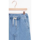 Sissy-Boy - Lichtblauwe denim pull on broek met aantrekkoorden