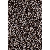 Sissy-Boy - Bruine wide leg broek met leopard print