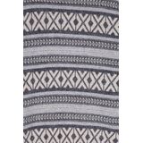 Sissy-Boy - Jacquard Trui - Grijs - Wol/Nylon