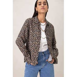 Sissy-Boy - Blouse - Bruin - Leopard Print