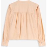 Sissy-Boy - Blouse - Lichtoranje - Katoen/Linnen - Lange Mouwen