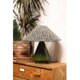 Sissy-Boy - Tafellamp - Groen - Leopard Print - Keramiek - 38x38 cm
