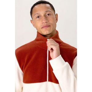 Sissy Boy Off white colourblock sweater