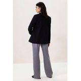 Zwarte double breasted blazer