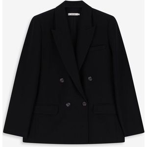 Sissy-Boy - Blazer - Zwart - 71% Polyester, 22% Viscose, 7% Elastaan