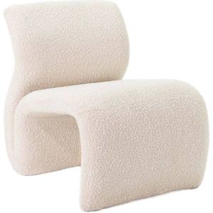 Sissy-Boy - Ecru Boucle - Loungestoel - 100% Polyester