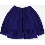 Sissy-Boy - Donkerblauwe Top - Ruffle