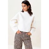 Sissy-Boy - Bruine balloon leg jeans met leopard print