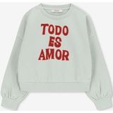 Sissy-Boy - Lichtgroene Sweater - Katoen