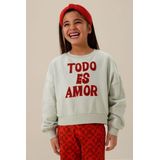 Sissy-Boy - Lichtgroene Sweater - Katoen