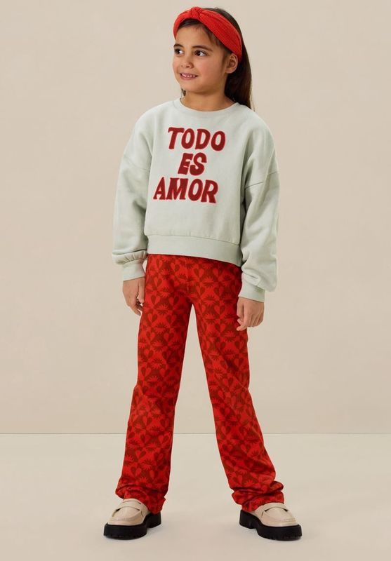 Sissy-Boy - Lichtgroene Sweater - Katoen