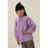 Sissy-Boy - Blouse - Lichtpaars - Katoen - Lange Mouwen