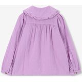 Sissy-Boy - Blouse - Lichtpaars - Katoen - Lange Mouwen