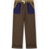 Sissy-Boy - Donkergroene twill cargo broek