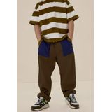 Sissy-Boy - Donkergroene twill cargo broek