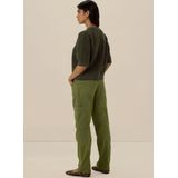 Sissy-Boy - Gebreide Trui - Donkergroen - Katoen/Acryl