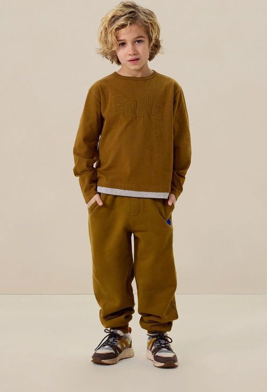 Sportbroeken - Donkergroen - Sweatpants - Oversized Wijde Fit - 100% Katoen