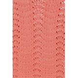 Sissy-Boy - Gebreide Trui - Oranje Rood - Katoen Polyester - Golf Patroon