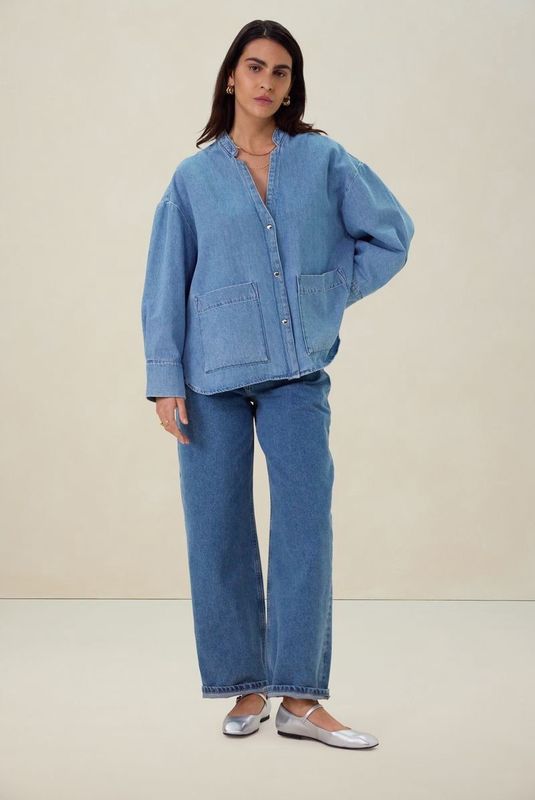 Sissy-Boy - Denim Jack - Blauw - 100% Katoen