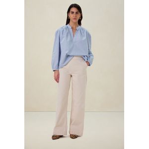 Sissy-Boy - Blauwe gestreepte blouse