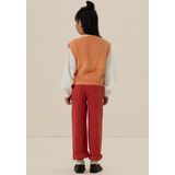 Sissy-Boy - Wide Leg Pull On Broek - Lichtrood - 100% Katoen