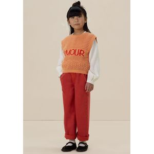 Sissy-Boy - Wide Leg Pull On Broek - Lichtrood - Jeans