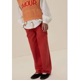 Sissy-Boy - Wide Leg Pull On Broek - Lichtrood - Jeans