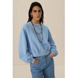 Sissy-Boy - High Waist Curved Leg - Jeans - Blauw - 5-pocket model