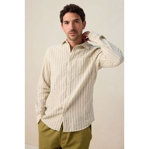 Sissy-Boy - Lichtgroen Gestreept Overhemd - Lange Mouwen - Rechte Fit
