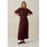 Sissy-Boy - Donkerrode - Gebreide Trui - Korte Mouwen