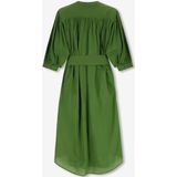 Sissy-Boy - Groene Jurk - Midi-lengte - Met Ceintuur