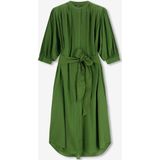 Sissy-Boy - Groene Jurk - Midi-lengte - Met Ceintuur
