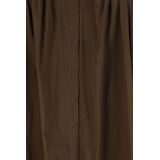 Sissy-Boy - Jurk - Donkergroen - Katoen - Ceintuur