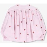 Sissy-Boy - Blouse - Lichtroze - Katoen - Driekwartmouwen met Embroidery