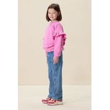 Sissy-Boy - Oversized Sweater - Roze - Met Ruffles