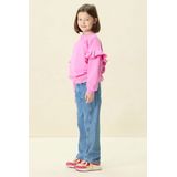 Sissy-Boy - Oversized Sweater - Roze - Met Ruffles