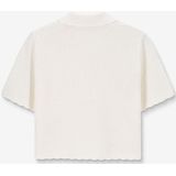 Sissy-Boy - Gebreide Polo - Wit