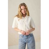 Sissy-Boy - Gebreide Polo - Wit